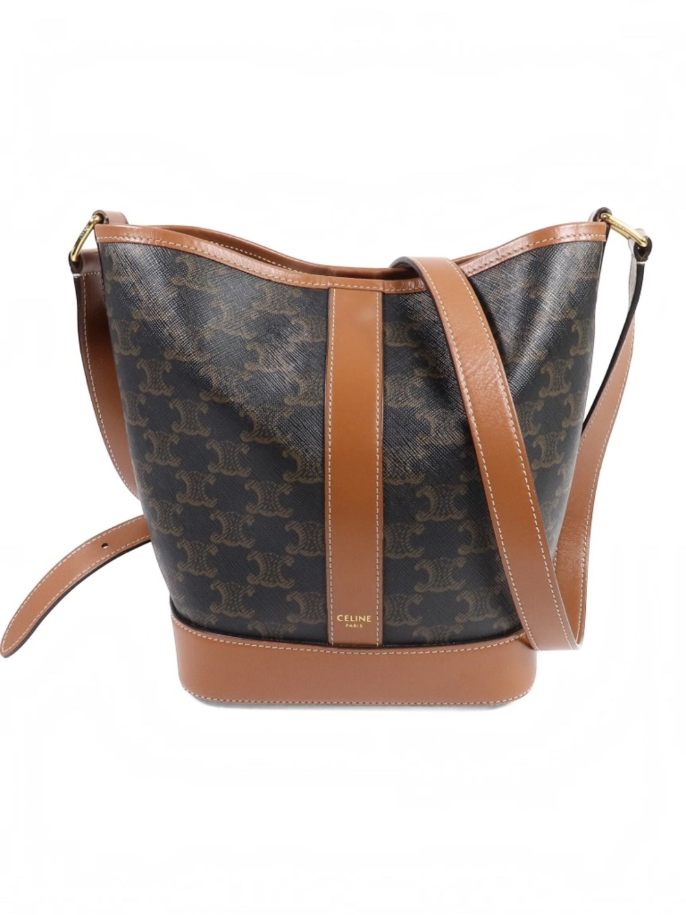 Celine Triomphe Small Bucket Bag